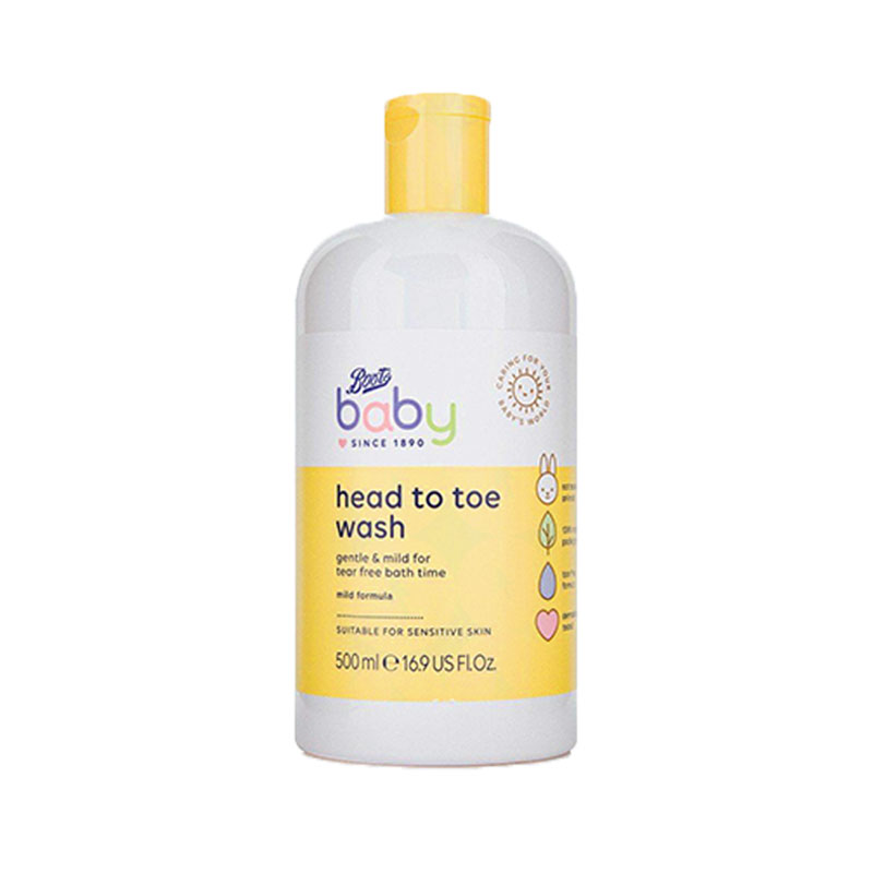 Boots Baby Head To Toe Wash 500ml