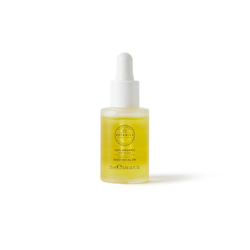 Boots Botanics 100% Organic With Rosehip Nourishing Daily Facial Oil 25ml