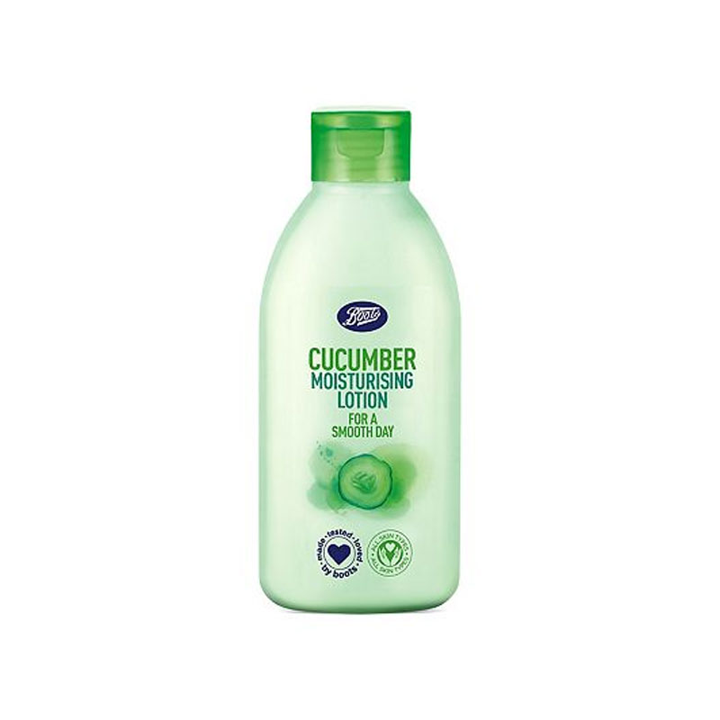 boots cucumber moisturising lotion boots cucumber moisturising lotion for a smooth day 150ml regular 64d37b1423a09
