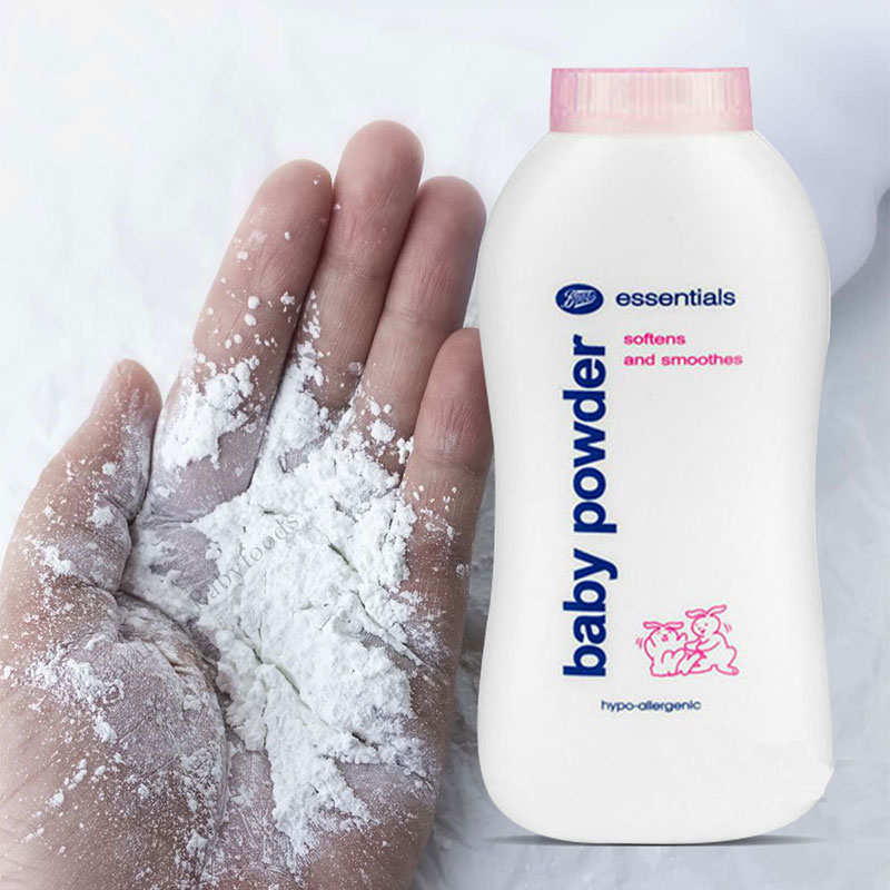 Boots Essentials Baby Powder Softens and Smoothes 200g