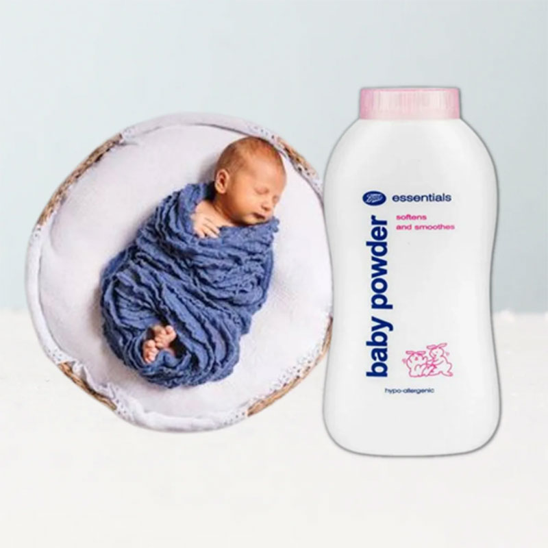 Boots Essentials Baby Powder Softens and Smoothes 200g
