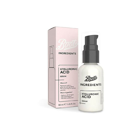 Boots Ingredients Hyaluronic Acid Serum 30ml