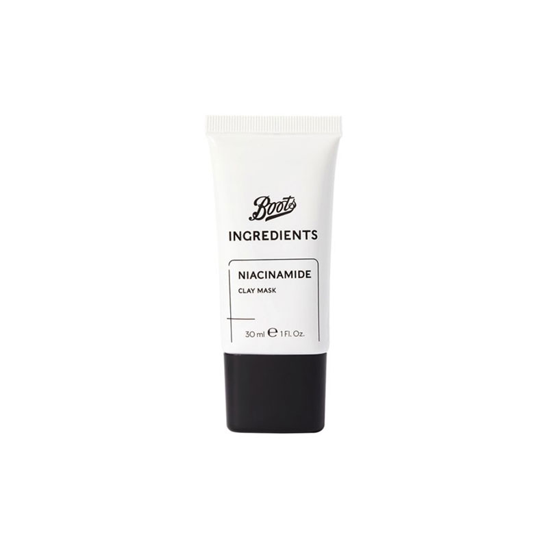Boots Ingredients Niacinamide Clay Mask 30ml