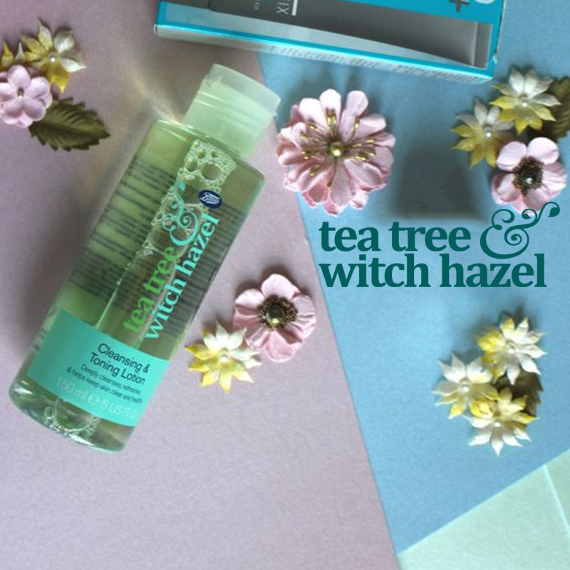Boots Tea Tree & Witch Hazel Cleansing & Toning Lotion 150ml
