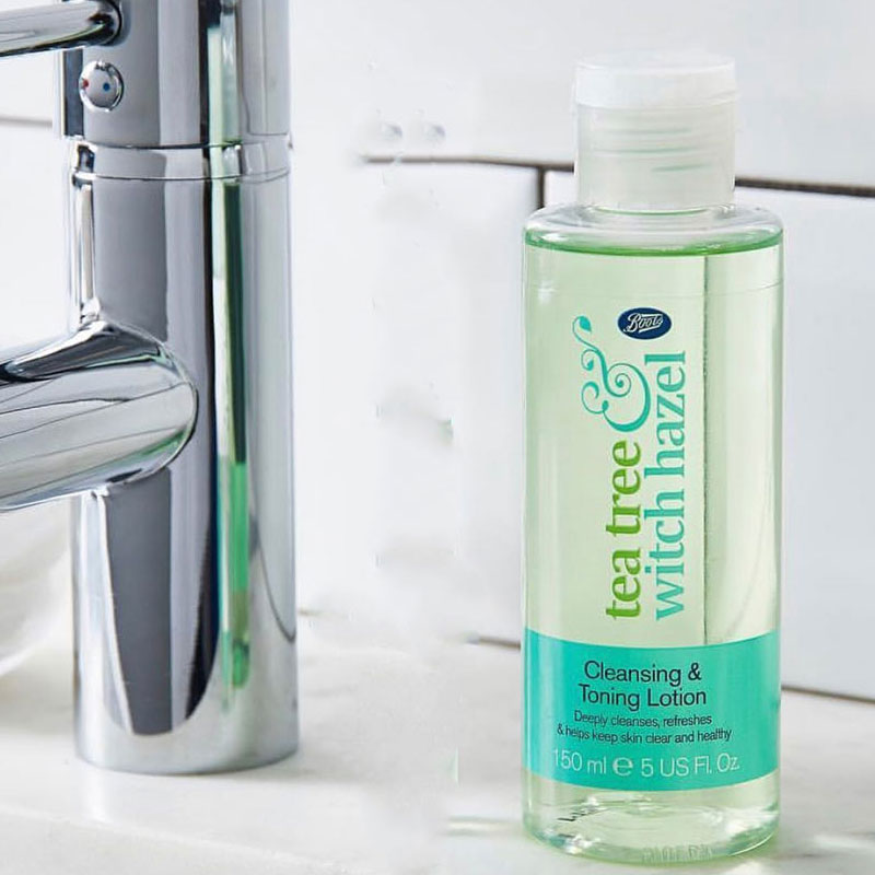 Boots Tea Tree & Witch Hazel Cleansing & Toning Lotion 150ml