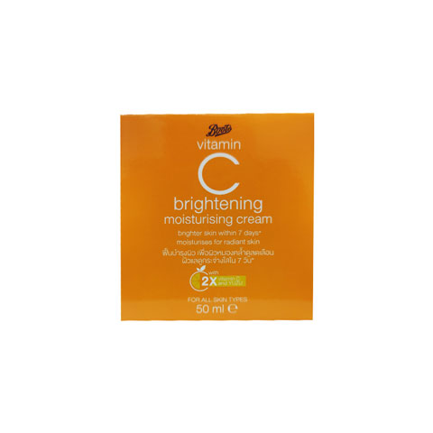 Boots Vitamin C Brightening Moisturising Cream 50ml