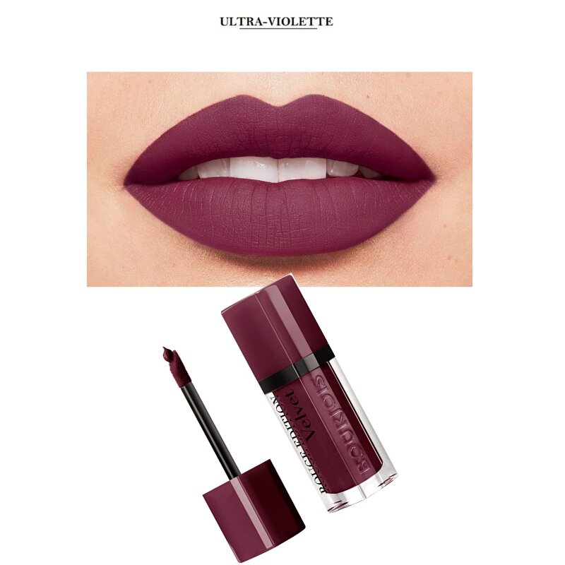 Bourjois Paris Rouge Edition Velvet Liquid Lipstick Set 7ml - 5 Piece