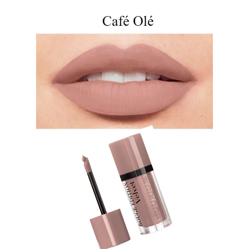 Bourjois Paris Rouge Edition Velvet Liquid Lipstick Set 7ml - 5 Piece