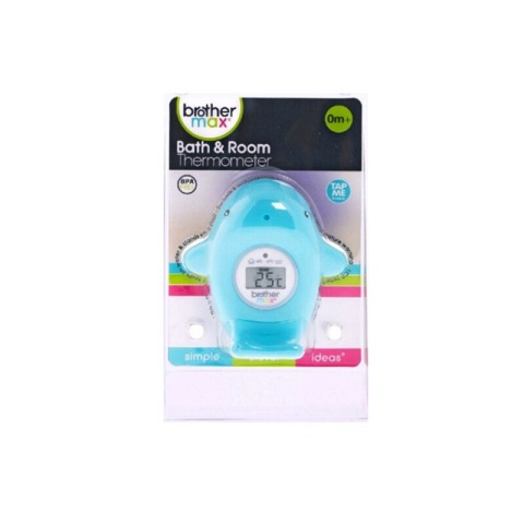 Brother Max Whale Baby Bath & Room Digital Thermometer