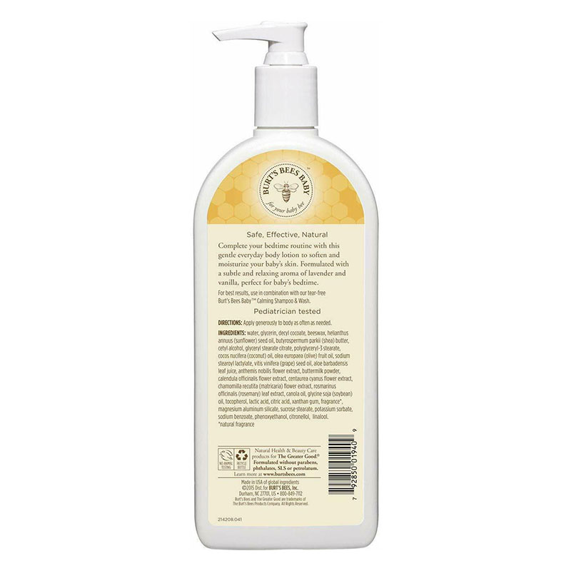 Burt's Bees Baby Nourishing Lotion Calming 340g