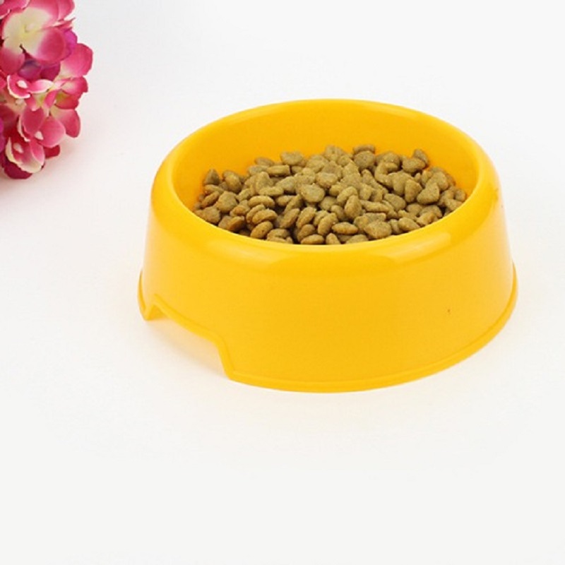 Candy Colored Pet Small Round Bowl - Yellow