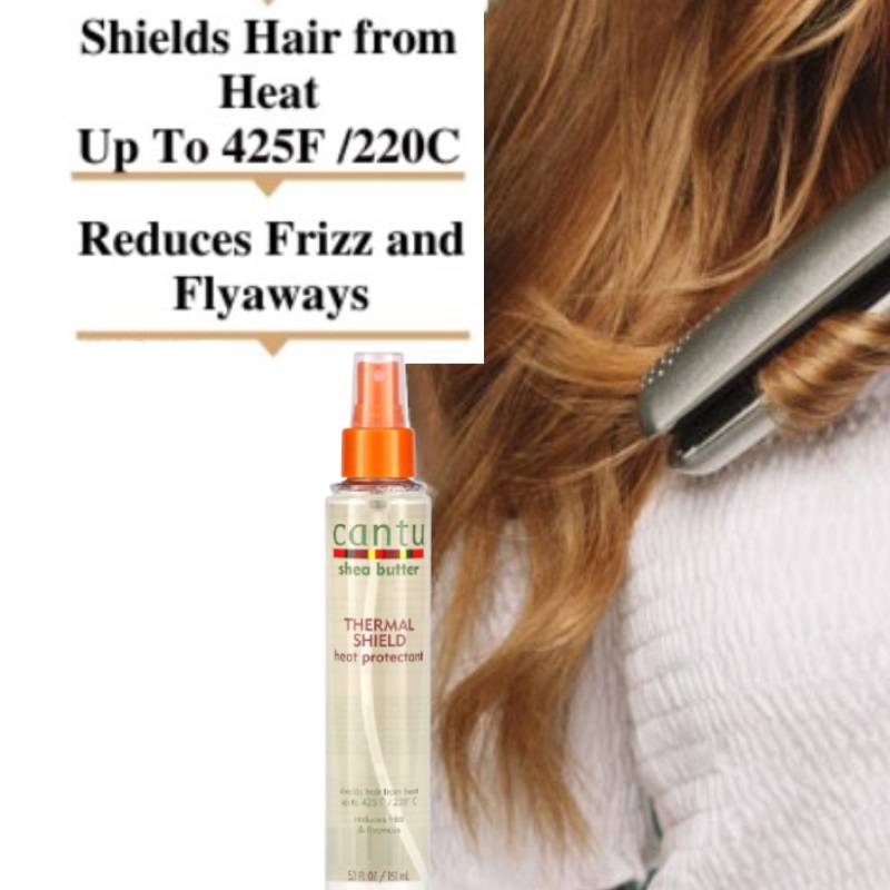 Cantu Shea Butter Thermal Shield Heat Protectant 151ml