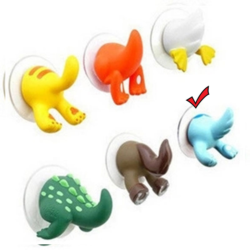 Cartoon Animal Tail Hook - Blue