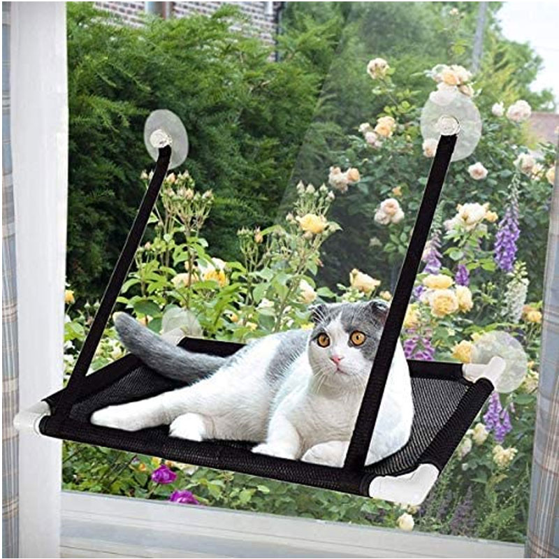 Cat Hammock Sunny Window Seat Mounted - Single Layer