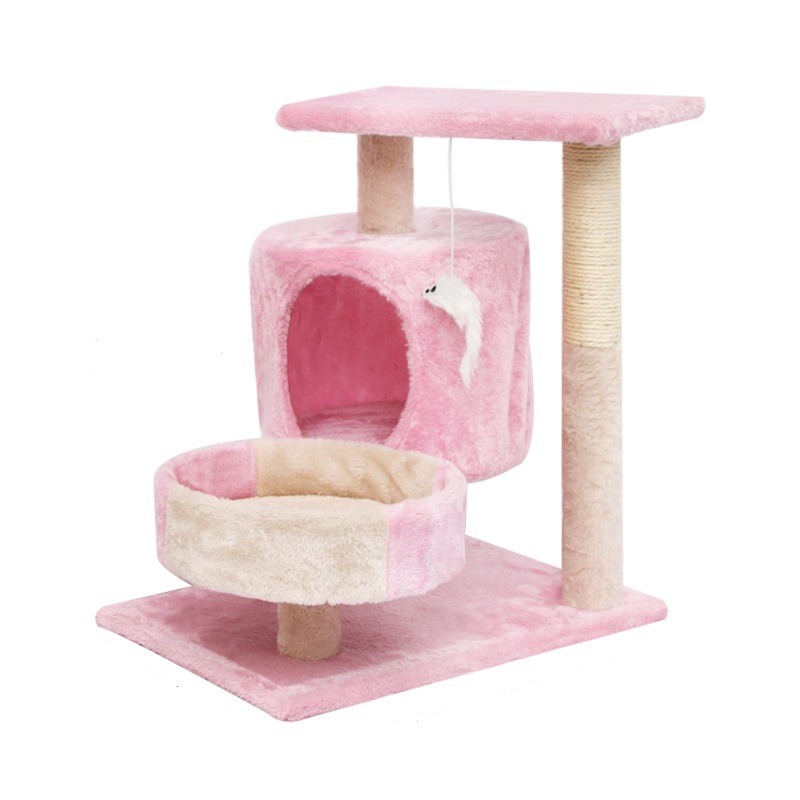 Cat Tree Climbing Frame - Pink (20221)