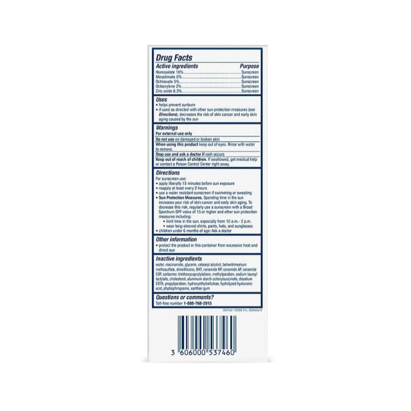 CeraVe AM Facial Moisturizing Lotion With Sunscreen 89ml - SPF 30