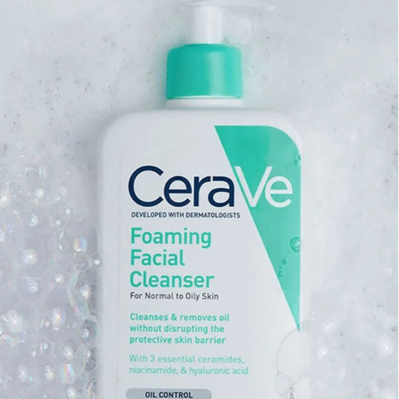 CeraVe Foaming Facial Cleanser For Normal To Oily Skin 355ml