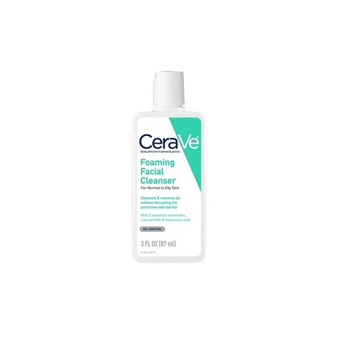 CeraVe Foaming Facial Cleanser For Normal to Oily Skin 87ml