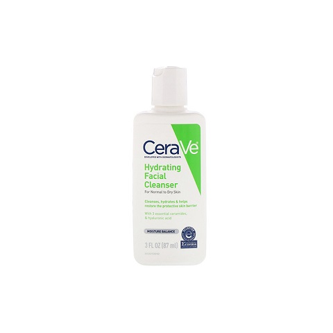 CeraVe Hydrating Facial Cleanser For Normal To Dry Skin 87ml