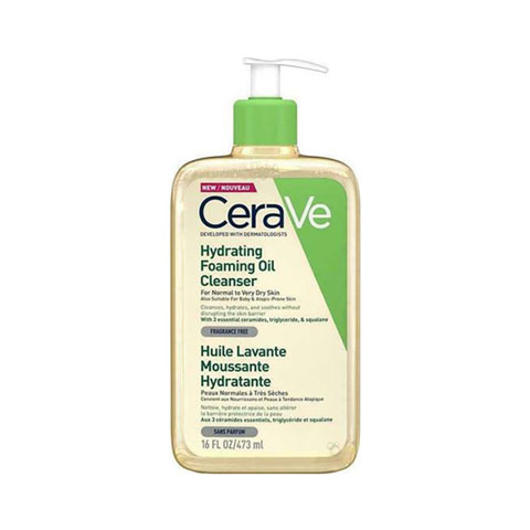 CeraVe Hydrating Foaming Oil Cleanser 473ml