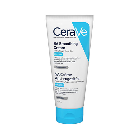 CeraVe SA Smoothing Cream For Dry Rough Bumpy Skin - 177ml