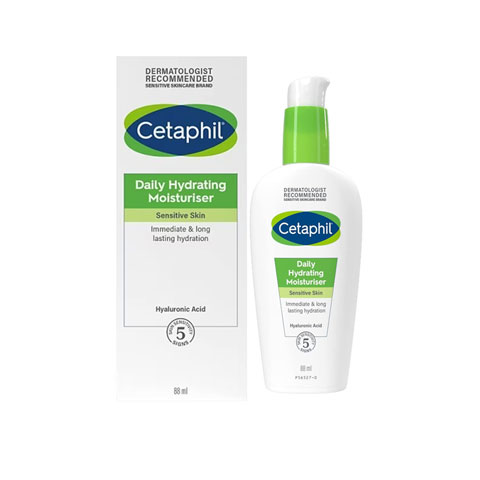 Cetaphil Daily Hydrating Moisturiser For Sensitive Skin 88ml