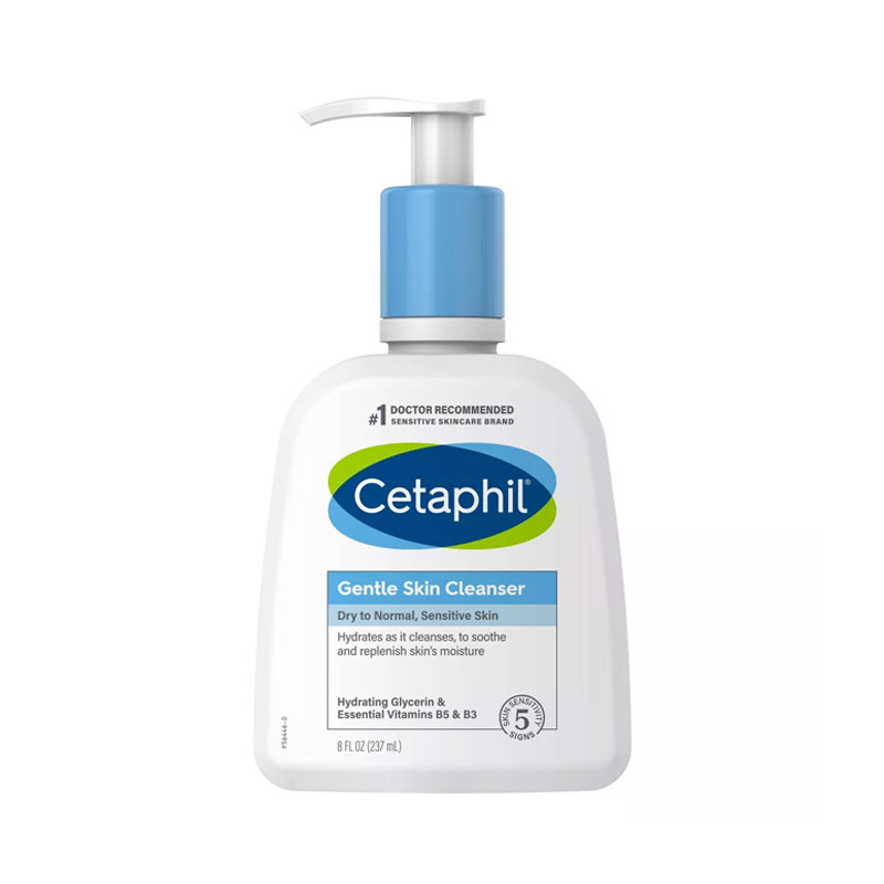 Cetaphil Gentle Skin Cleanser For Dry to Normal Sensitive Skin 237ml