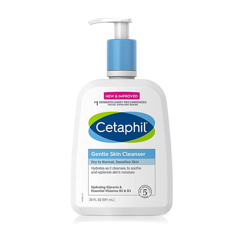 Cetaphil Gentle Skin Cleanser For Dry To Normal Sensitive Skin 591ml
