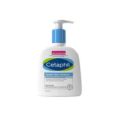 Cetaphil Gentle Skin Cleanser For Normal To Dry & Sensitive Skin 236ml