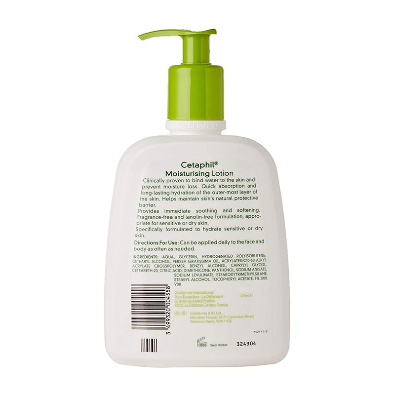 Cetaphil Moisturising Lotion For Dry, Sensitive Skin 473ml