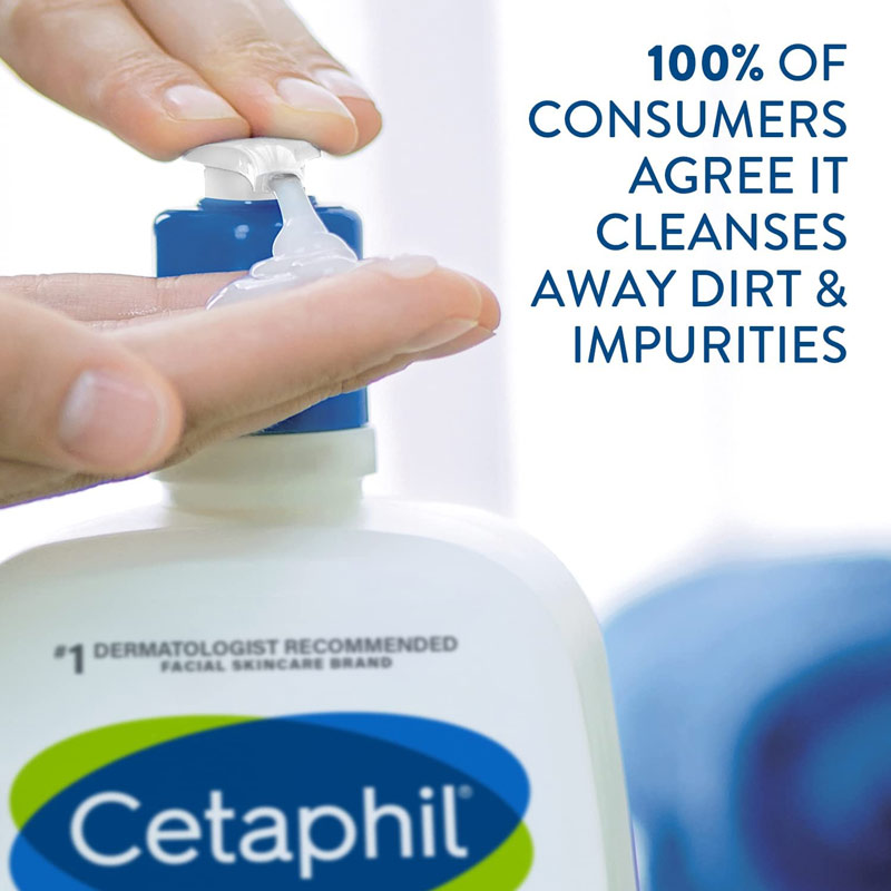 Cetaphil Oily Skin Cleanser For Combination to Oily Sensitive Skin 236ml
