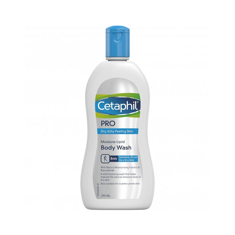 Cetaphil PRO Dry Itchy Feeling Skin Moisture Lipid Body Wash 295ml