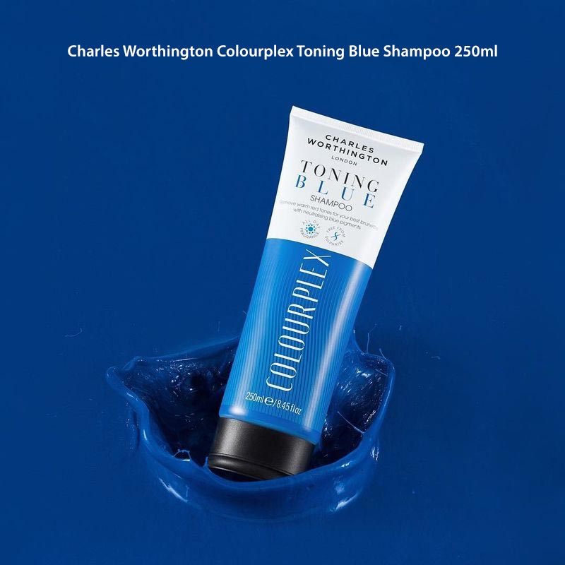 Charles Worthington Colourplex Toning Blue Shampoo 250ml