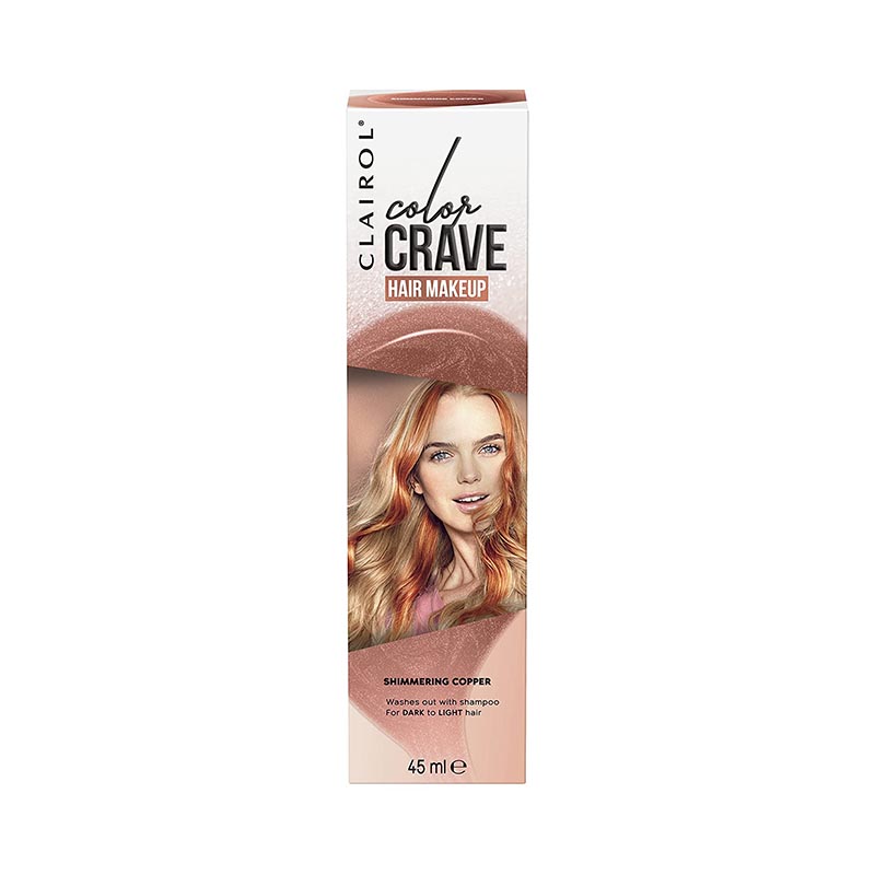 Clairol Colour Crave Hair Makeup 45ml - Shimmering Copper