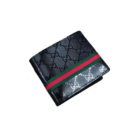 Classic Letters Tide Men's Multi-Card Short Clip Wallet (73)