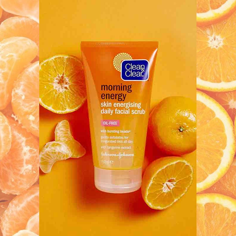 Clean & Clear Morning Energy Skin Energising Daily Facial Scrub 150ml