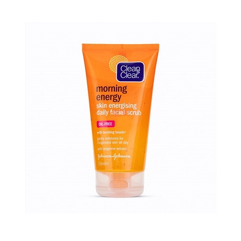 Clean & Clear Morning Energy Skin Energising Daily Facial Scrub 150ml