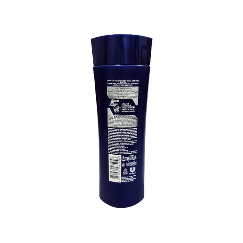 Clear Men Cool Sport Menthol Anti Dandruff Shampoo 190ml
