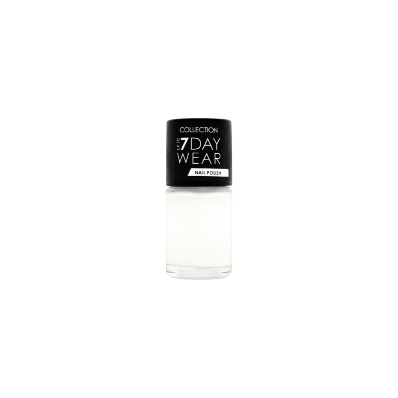 Collection Up To 7 Day Wear Nail Polish 8ml - 1, White Out
