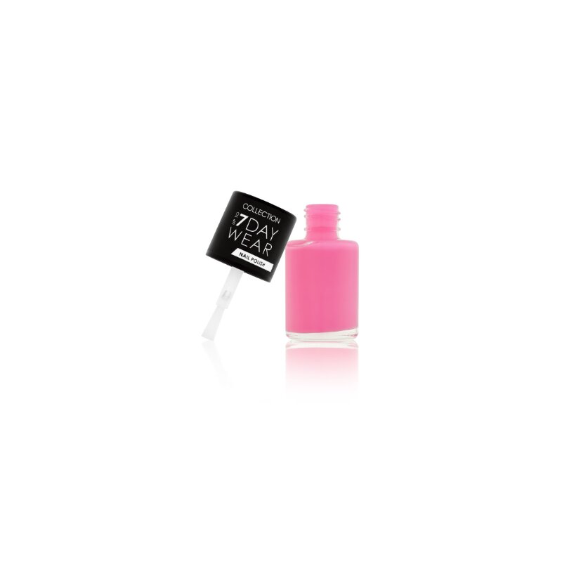 Collection Up To 7 Day Wear Nail Polish 8ml - 4, Pink Cadillac