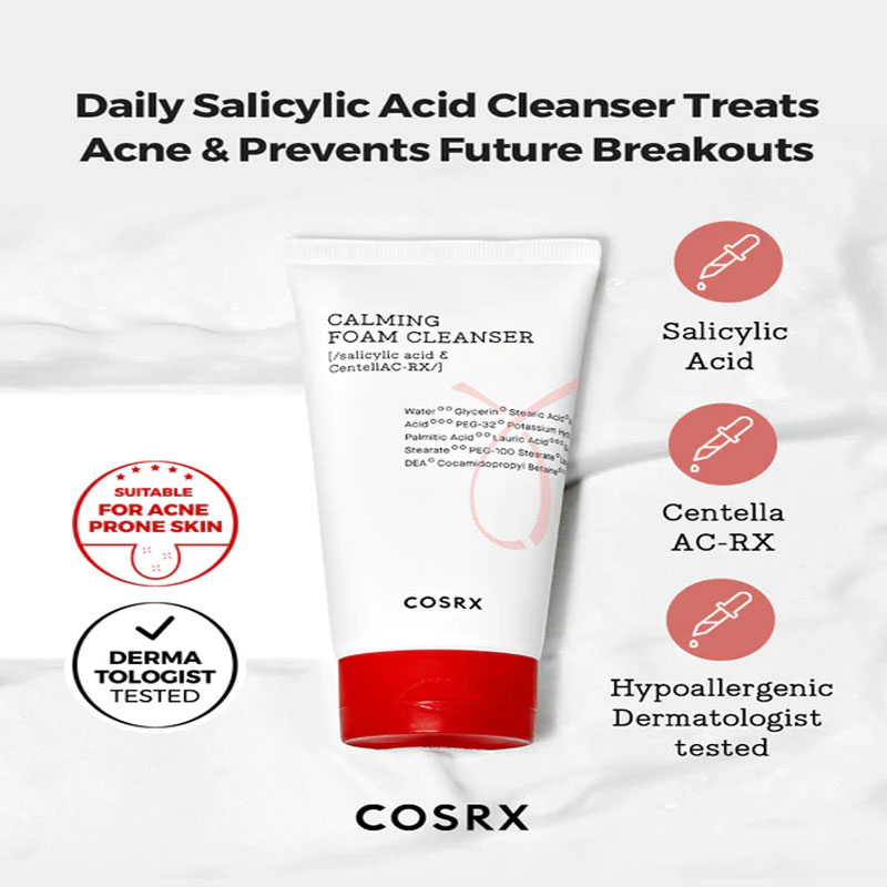 Cosrx Calming Foam Cleanser 50ml