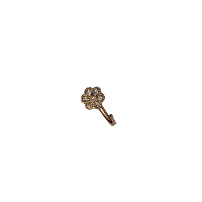 Creative Butterfly Flower Snake Nose Ring