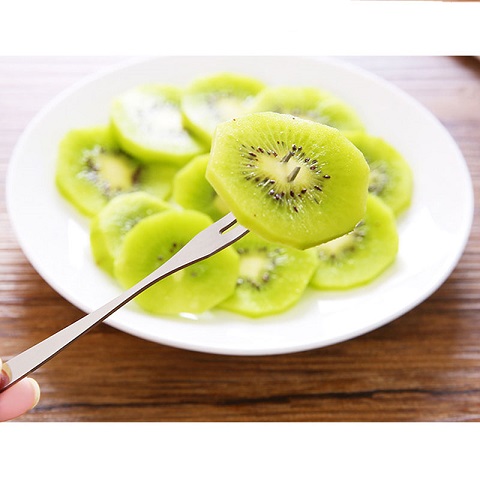 Creative Stainless Steel Salad Cake Two-Tooth Fork (2)