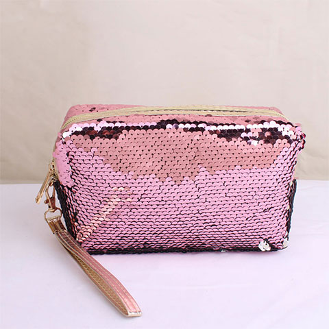 Mermaid Sequin Cosmetic Bag