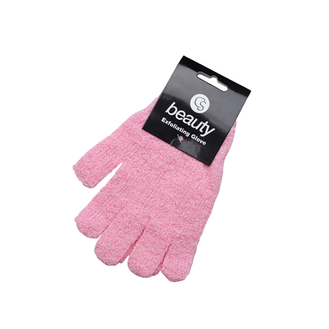 CS Beauty Exfoliating Glove - Pink