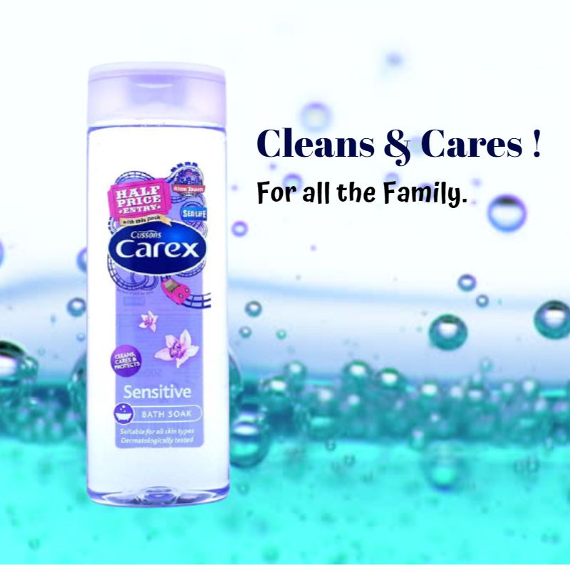 Cussons Carex Sensitive Bath Soak 500ml