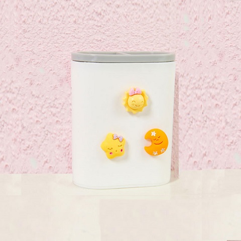 Cute Cartoon Wall Punch-Free Stationery Storage Box Holder (301136)