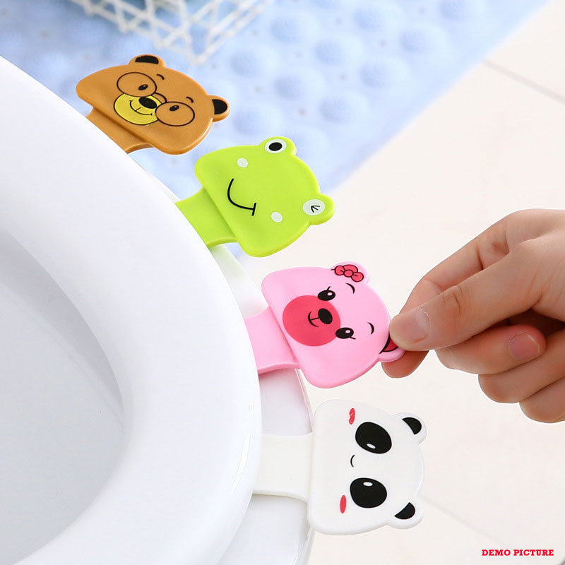Cute Panda Face Toilet Lid Flipper (301113)