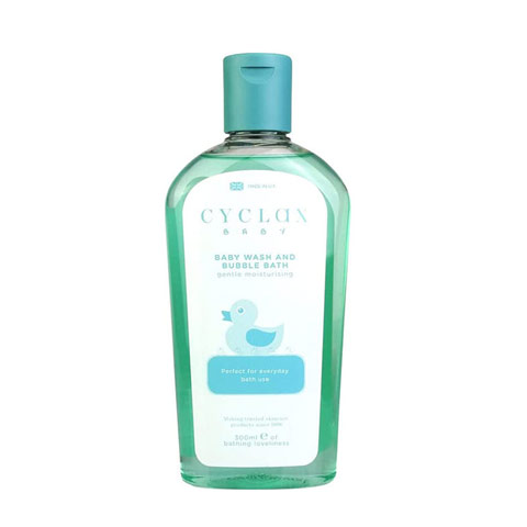 Cyclax Baby Wash And Bubble Bath 300ml