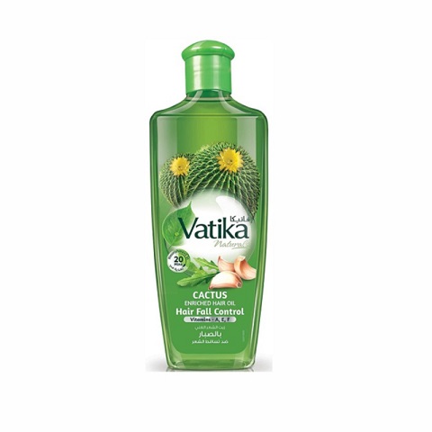 Dabur Vatika Naturals Cactus Enriched Hair Oil With Vitamin A, E, F 300ml